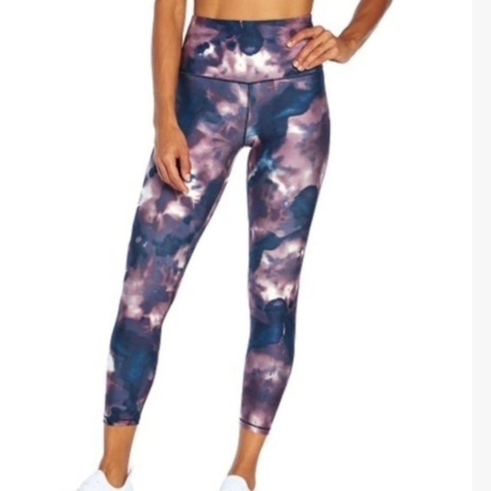 𝅺Balance Collection Grape Tie Dye Burst Leggings